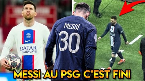 Messi Va Quitter Le Psg A La Fin De La Saison Messi Va Faire Son