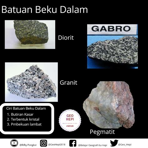 Jenis Dan Contoh Batuan Metamorf Imagesee