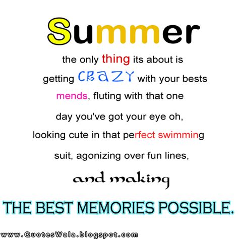 Memory Quotes About Summer Camp. QuotesGram