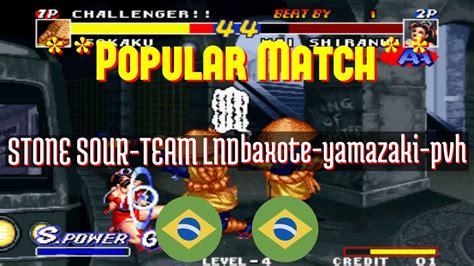 Real Bout Fatal Fury Stone Sour Team Lnd Br Vs Baxote Yamazaki Pvh