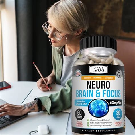 Kaya Naturals Neuro Brain For Memory And Focus Nootropic Energy