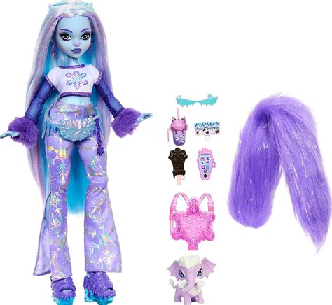 Monster High G3 Abbey Bominable and Clawd Wolf new 2023 dolls ...