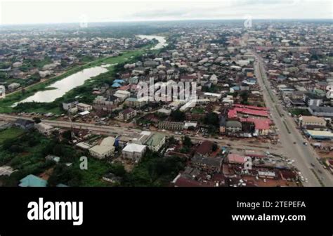 The Sprawling City Of Owari Or Owerri Town In The Imo State Of Nigeria
