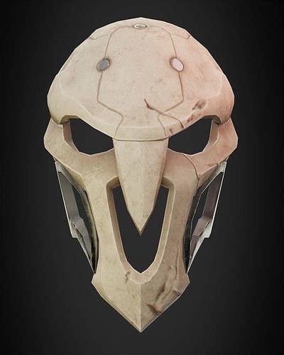 Overwatch Reaper Mask For Cosplay 3d Model 3d Printable Cgtrader