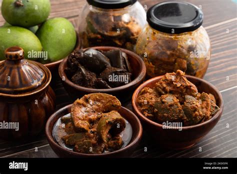 Mango Pickle Also Called Aam Ka Achar Organic Dry Kachi Keri Achaar