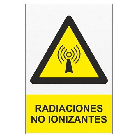 Señal Radiaciones No Ionizantes Señal De Riesgo Peligro Atención