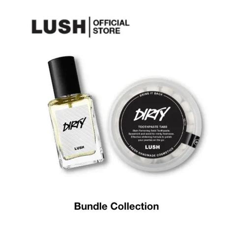 Lush Dirty Perfume Ml And Dirty Toothpaste Tab Edp