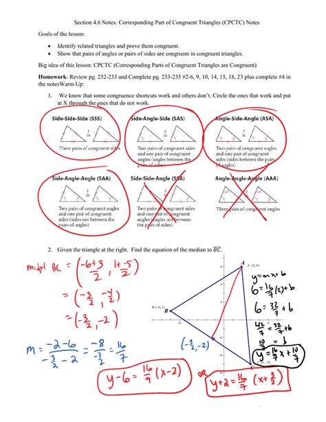 Cpctc Proofs Worksheets