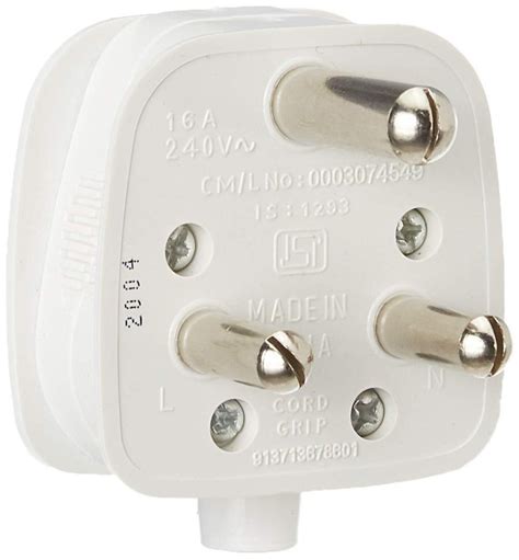 Model Name Number White A Philips Pin Plug Top For