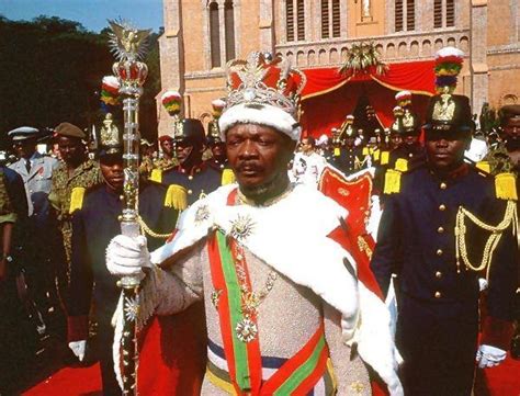 Jean Bedel Bokassa Emperor Bokassa I Of The Central African Empire