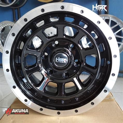 Jual Velg Mobil Offroad Hsr Futoi Hsr R Lebar Pcd X Buat