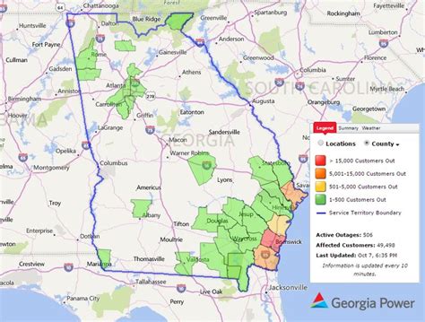 Georgia Power Outage Map - Wilow Kaitlynn