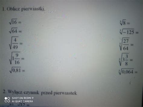 Proszę o pilną pomoc z Matematyki Z góry dziękuję są to zadania domowe