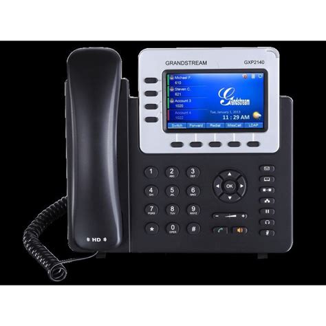 GrandStream GXP 2140 IP Phone 4 Sip Account Bluetooth 2 Port HD POE