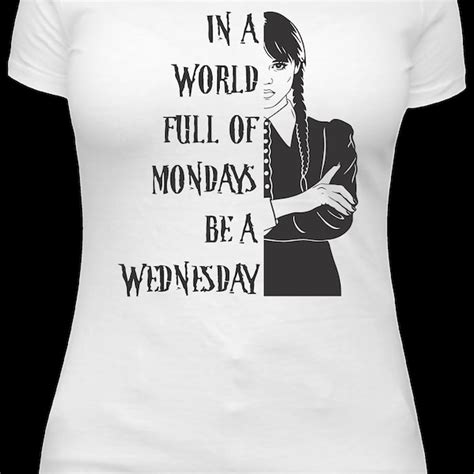 Wednesday Addams Birthday Shirt Svg Etsy Israel