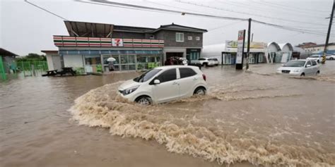 Banjir Dan Tanah Longsor Di Korea Selatan Tujuh Orang Tewas Dan Ribuan