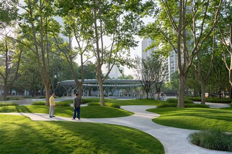 Hongqiao Park By Fish Mooool Landscape Architecture Park Public