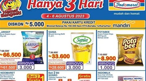 Katalog Promo Jsm Indomaret Hanya Hari Agustus Belanja Serba