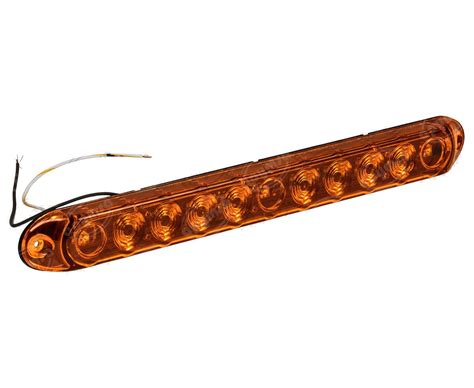 Luz Posicion Mica Ambar Lateral V Leds Barra Delgada Gondolas Grote