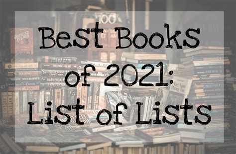 Best Books Of 2021 List Of Lists With Love Melissa