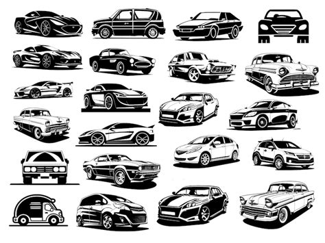 Car Svg Bundle Car Clipart Png Retro Car Sport Car Car Illustration Car Cricut Car Laser