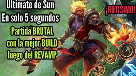 La Mejor Build De Sun Trucos Y Partida Solo Q Mobile Legends Youtube