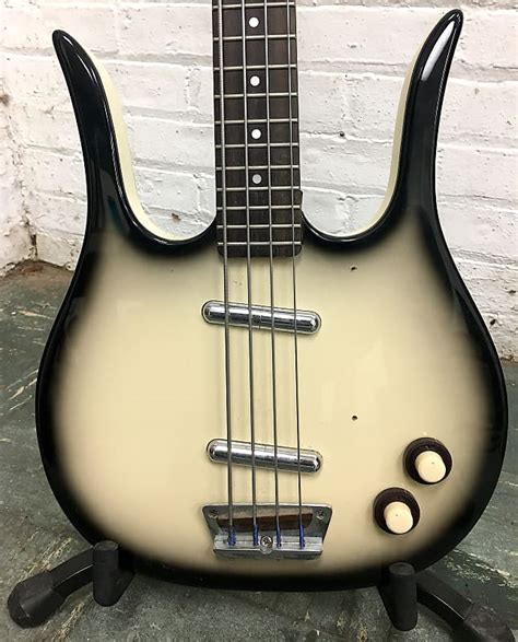 Danelectro Longhorn Bass Black Burst Erin S Shop Reverb