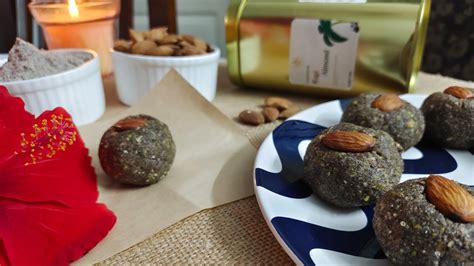 With Nutreat Ragi Almond Laddu Laddu For Toddlersfor Lactating Women