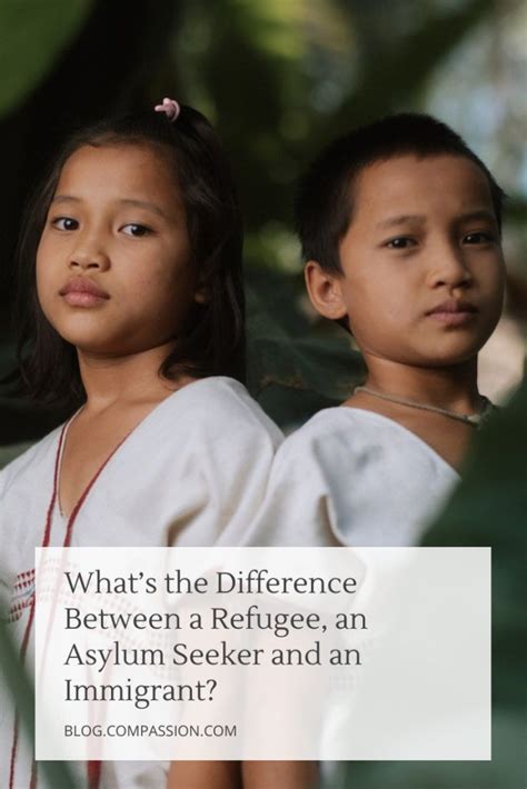 Whats The Difference Between A Refugee An Asylum Seeker And An