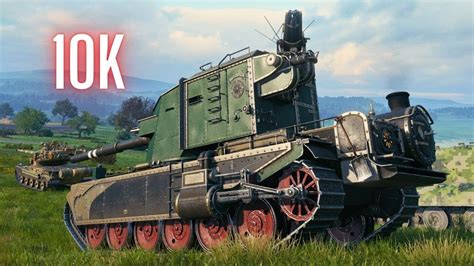 World Of Tanks Fv4005 Stage Ii 10k Damage And Fv4005 108k Etc Youtube