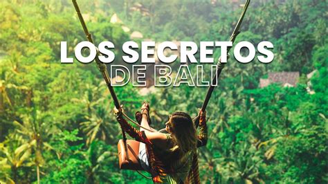 NO Creerás Estos Lugares de BALI Vídeo de Viajes YouTube