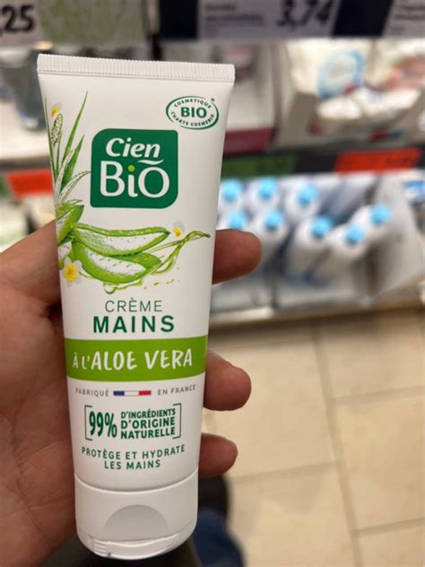Cien Bio Crème Mains à Laloé Vera Inci Beauty