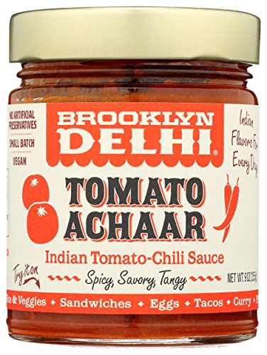 Brooklyn Delhi Tomato Achaar Savory Spicy And Tangy Flavor