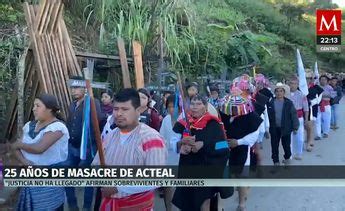 Se cumplen 25 años de la matanza de Acteal en Chiapas Grupo Milenio