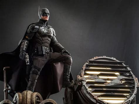 Hot Toys The Batman Mms Batman Bat Signal Scale Figure Set Sugo Toys Action Figures