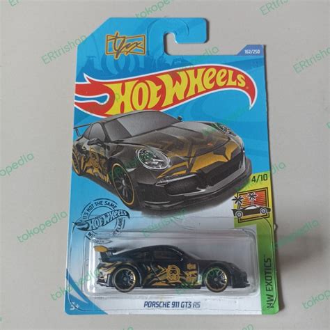 Jual Hot Wheels Reguler Porsche Gt Rs Hitam Tfox Kab Bekasi Ertrishop Tokopedia