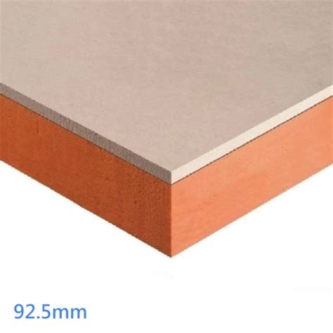 Mm Insulated Plasterboard Safe R Unilin Sr Tb Mf Pack Of