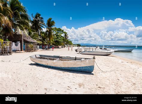 Ramena Madagascar December 20 2015 Boats On The Ramena Beach In