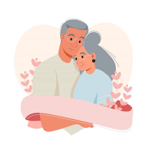 520 Viejitos Enamorados Ilustraciones De Stock Gráficos Vectoriales