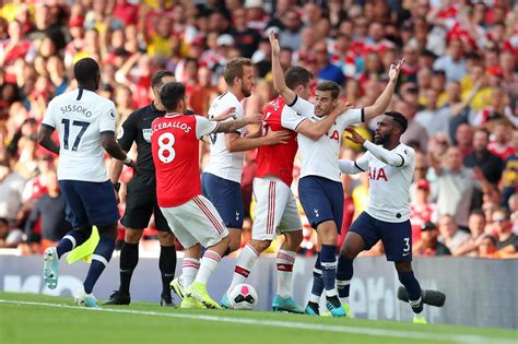 Arsenal 2 2 Tottenham 2019 20 North London Derby Result Aubameyang