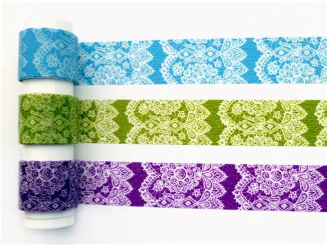 Classiky Lace Washi Tape Sampler Set Etsy