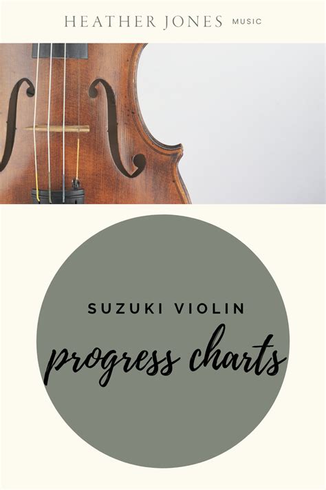 Suzuki Violin Progress Charts Utah Violin Teacher Heather Jones