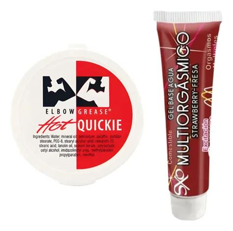 Lubricante Anal Elbow Grease Caliente Multiorgásmico ml Fresa Meses sin interés