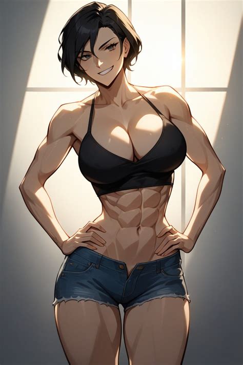 Laughing Noon Large Breast Shemale AI Porn