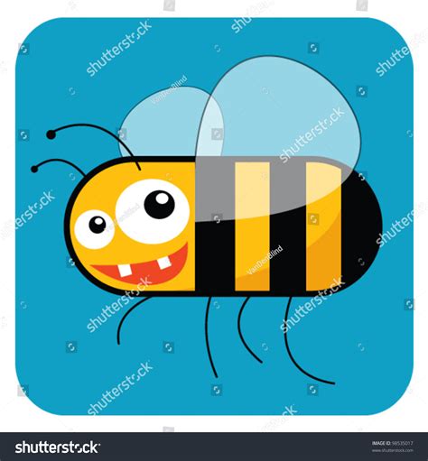 Busy Bee Stock Vector 98535017 : Shutterstock