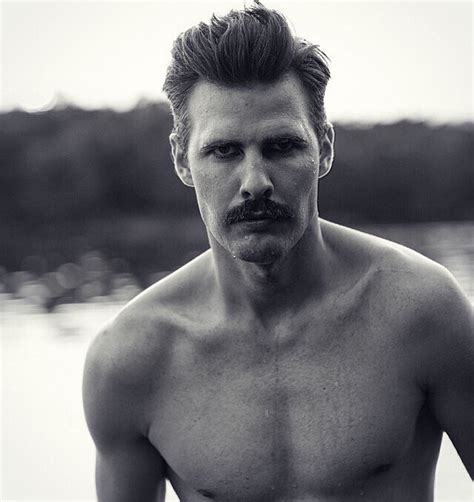 Patrik Jonasson Male Model Mustache Stache