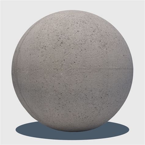 Concrete Ball 3d Model 38 Ma Obj Fbx Free3d