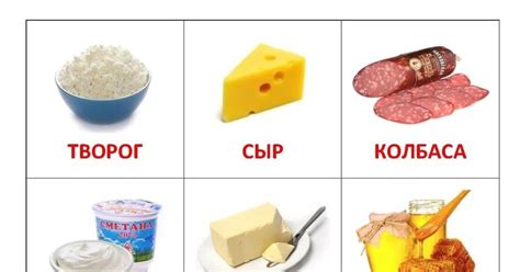 Продукты картинки для детей