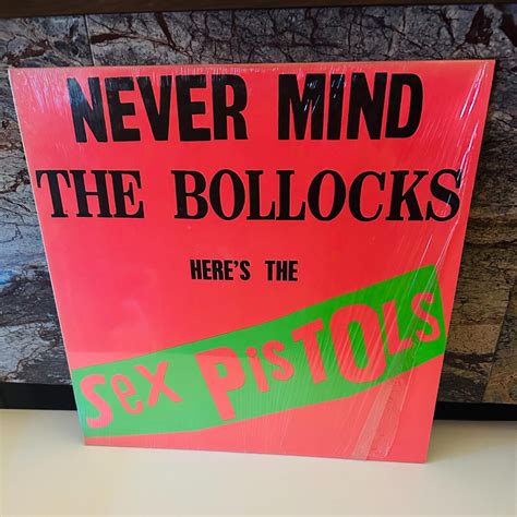 The Sex Pistols Lp Vinyl Never Mind The Bollocks Album Etsy