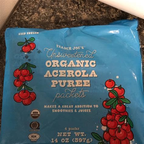 Trader Joe S Unsweetened Organic Acerola Puree Reviews Abillion